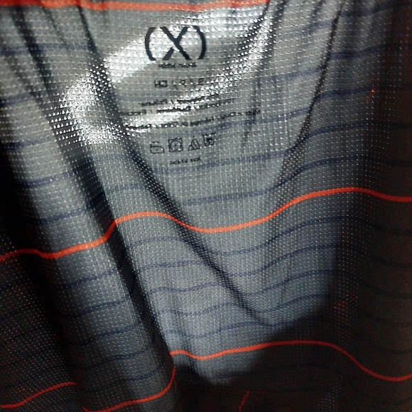 2(x)ist (X) Sport Mesh 6" Boxer Briefs 3-Pack- Small - Orange, Striped and Black - Picture 5 of 5